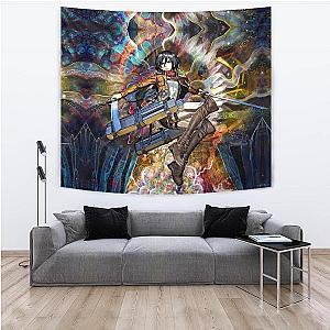 Attack on Titan Poster Merch - Mikasa Ackerman Focused Wall Poster