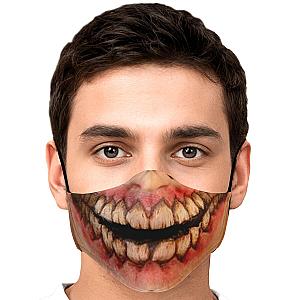 Attack on Titan Face Mask Merch - Jaw Titan V1 Premium Carbon Filter Face Mask