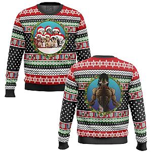 Nine Titans Attack on Titan Ugly Christmas Sweater