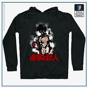 Attack on Titan Hoodie Merch - Mikasa Over Titan Hoodie