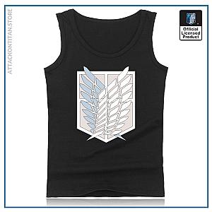 Attack On Titans Tank Top - Men Sleeveless Summer Tank Top (for Body-builder, Gymer)