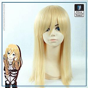 Attack on Titan Cosplay &amp; Outfit - Krista Lenz Short Blonde Cosplay Wig