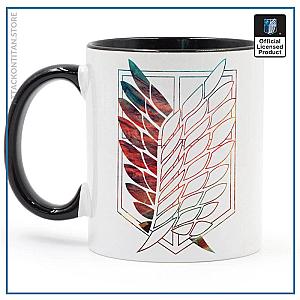 Attack On Titan Mug - Scout Legion Logo 11oz Coffee Ceramic Mug