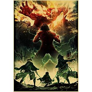 Attack On Titan Poster - Protect The Wall - Season 2