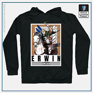 Attack on Titan Hoodie - Erwin Smith Card Hoodie