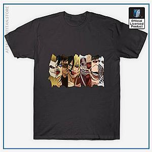 Attack on Titan Shirt Merch - Nine Titans Anime Illustration Shirt