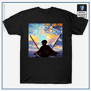 Attack on Titan Shirt Merch - Levi Ackerman Silhouette Shirt