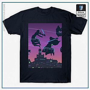 Attack on Titan Shirt - Attack on Titan Fanart (Cyberpunk Edition) Shirt