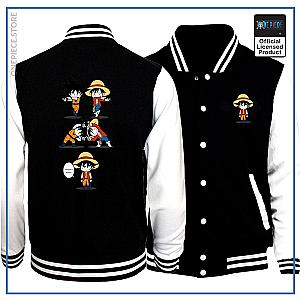 One Piece Goku &amp; Luffy Varsity Jacket