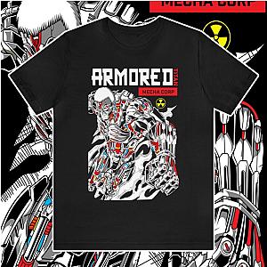 Attack On Titan T-shirt – Armored Titan Mecha Corp Vintage Anime T-shirt