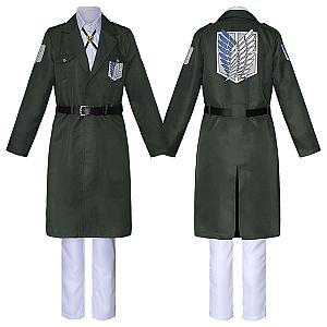 Attack On Titan Cosplays - Shingeki No Kyojin Scouting Legion Soldier Jacket Coat Windbreaker Uniform