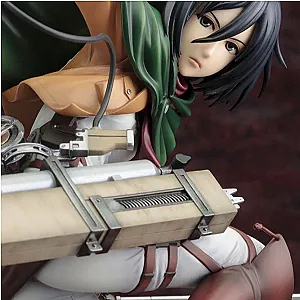 Attack On Titan Figures - Mikasa Ackerman Fight Model PVC Action Figure