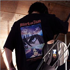 Attack On Titan Shirts - Eren The Final Season Collage Graphic Classic T-Shirt