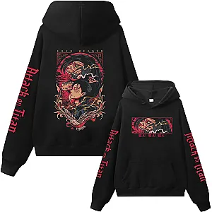 Attack On Titan Hoodies – The Final Season Eren Titan Harajuku Pullover Hoodie