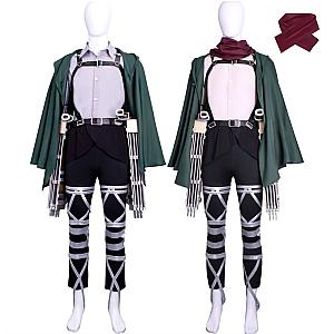 Attack on Titan Cosplays - The Final Season Mikasa Ackerman Anime Cosplay Costume