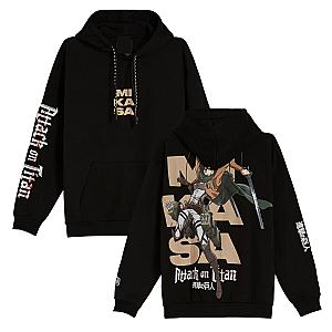 Attack On Titan Hoodies – Mikasa Character AOT Pullover Hoodie