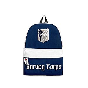 Attack On Titan Backpacks - Survey Corps White and Navy Anime Backpack