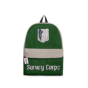 Attack On Titan Backpacks - Survey Corps Green Anime Backpack