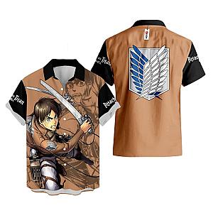 Attack On Titan Hawaiian T-shirts - Eren Yeager Hawaiian T-shirt IP2006