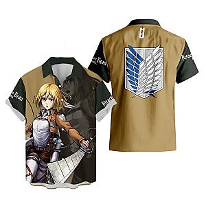 Attack On Titan Hawaiian T-shirts - Krista Lenz Hawaiian T-shirt IP2006