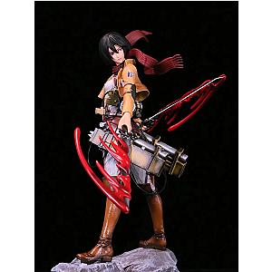 Attack On Titan Figures - 36cm Mikasa Ackerman Skill Action Figures