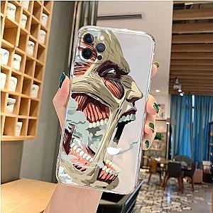 Attack On Titan Cases - Colossal Titan Soft Clear Phone Case