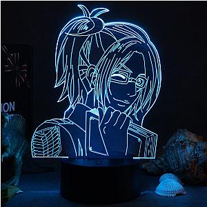 Attack On Titan Lamps - Hange Zoe Night Light Acrylic LED Lamp