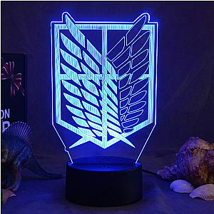 Attack On Titan Lamps - Wing Freedom Night Light Acrylic LED Lamp