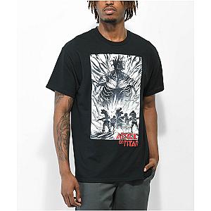 Attack On Titan T-shirts - Titan Powers T-shirt