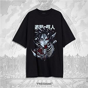 Attack On Titan Shirts – Freedome Attack on Titan Eren Anime T-Shirt