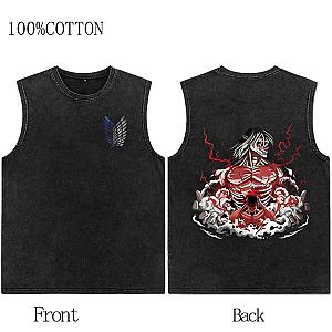 AOT Acid Wash Tanktop Eren Transformation