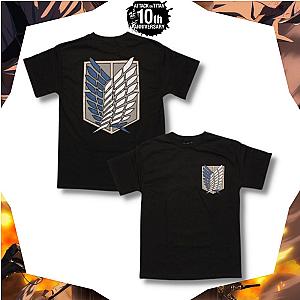 Attack On Titan T-shirts – Logo AOT Classic T-shirt