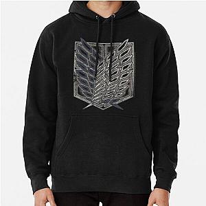 AOT 2 Distressed Scout Symbol Pullover Hoodie RB2411