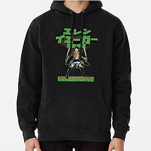 AOT 2 Eren Jaeger 3d Kanji Pullover Hoodie RB2411