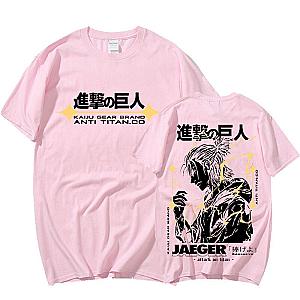 Attack On Titan T-shirts - Eren Jaeger Double Sided Graphic T-shirt