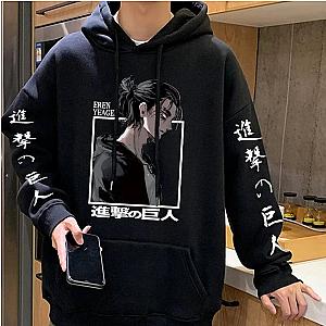 Attack On Titan Hoodies - Eren Jaeger AOT Anime Printing Hoodie