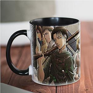 Attack On Titan Mugs - AOT Anime Cool Print Characters White Mug