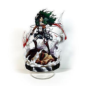 Attack On Titan Figure - Levi Ackerman Fighting Acrylic Stand Figure