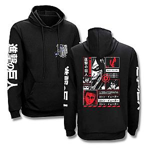 Attack On Titan Hoodies – Eren Yeager Titan Pullover Hoodie