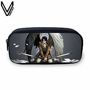 Attack On Titan Pencil Cases - Levi Ackerman Wings Pencil Case