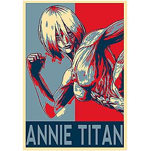 Attack On Titan Posterss -  Annie Leonhart Titan Form