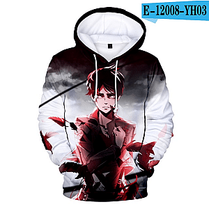 Attack On Titan Hoodies - Eren Yeager 3D Hoodie