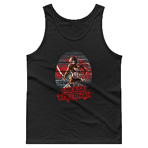 Attack On Titan Tank Tops -  Mikasa Ackerman Premium Tank Top