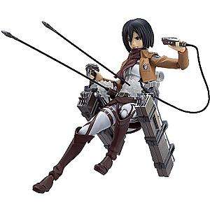 Attack On Titan Figures - Eren Jaeger Mikasa Levi Rivaille PVC Action Figure