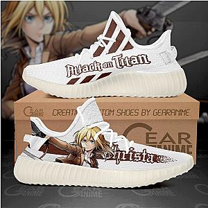 Attack On Titan Shoes - Historia Reiss Yeezy Shoes