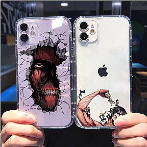 Attack On Titan Cases - Transparent Soft Cases