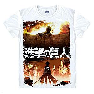 Attack On Titan T-shirts - Wall Maria Breach T-shirts