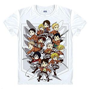 Attack On Titan T-shirts - Chibi Scout Regiment T-shirts