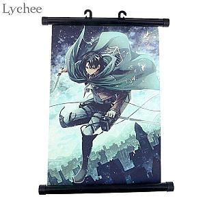 Attack On Titan Posterss - Wall Scroll Painting Canvas Poster