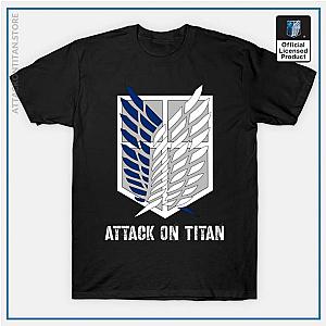 Attack On Titan T-shirts - Scout Regiment Survey Corps Wings of Freedom T-shirt